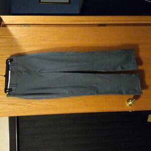 Womens wire2wire pants jogger track sports graphite gray small inseam 32